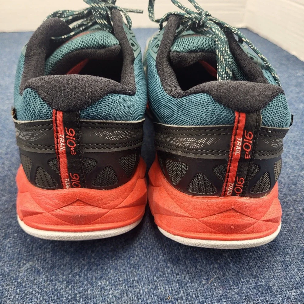 New Balance 910v3 Trail Gore-Tex Men 8 2E Wide Blue Running Shoes Hiking Outdoor